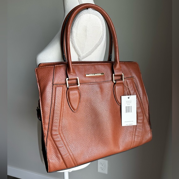 STEVE MADDEN NWT SHOULDER BAG D0324125 COGNAC BVOL - Picture 2 of 16